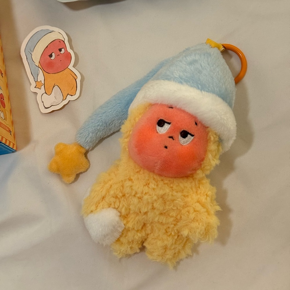 AUTHENTIC Pop Mart We Are Twinkle Twinkle Plush Pendant - Little Yawn